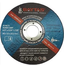 YTS00479-BAYTAS 115*1*22,2mm INOX Kesici Taş